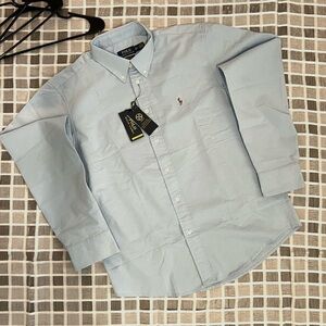 Polo by Ralph Lauren Men's Light Blue Shirt